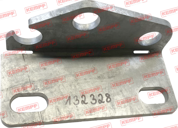 132328 Kempf Halter f.Elektroausr. f. Rückleuchte, links, am Unterfahrschutz